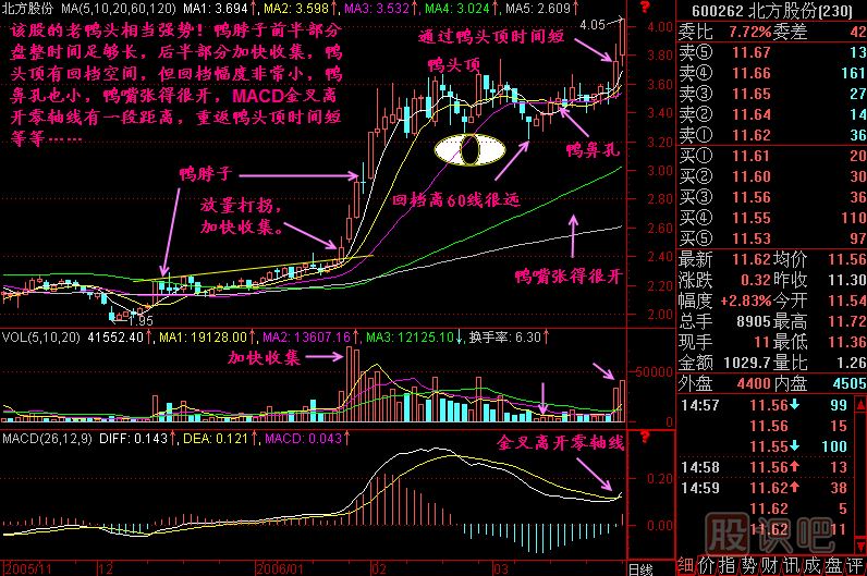 老鴨頭技術(shù)要求<a href=http://www.xinzhai8.com/jszb/K/ target=_blank class=infotextkey>K線(xiàn)圖</a>解